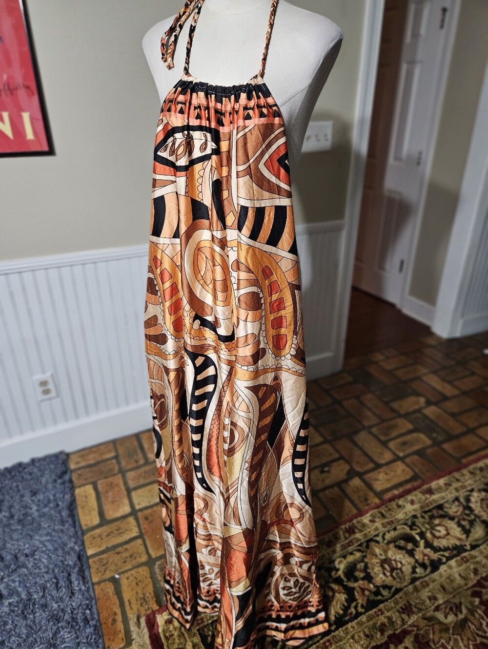 NWT! Aakaa Halter Top Jumpsuit Small